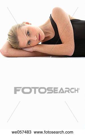 beauty, blond, blue eyes, carnality View Large Photo Image Stock Image - beauty, blond, blue eyes, carnality. Fotosearch
