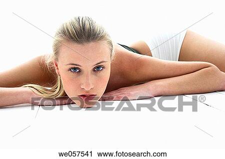 beauty, blond, blue eyes, carnality View Large Photo Image Stock Image - beauty, blond, blue eyes, carnality. Fotosearch