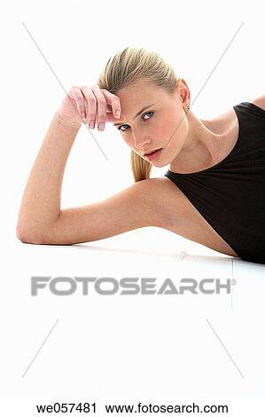 beauty, blond, blue eyes, clipping path View Large Photo Image Stock Image - beauty, blond, blue eyes, clipping path. Fotosearch