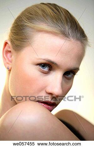 beauty, blue eyes, Beauty Care, attractive View Large Photo Image Stock Photography - beauty, blue eyes, Beauty Care, attractive. Fotosearch