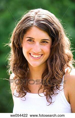 beauty, brunette, adolescence View Large Photo Image Stock Image - beauty, brunette, adolescence. Fotosearch