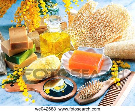 Beauty care products View Large Photo Image Stock Photo - Beauty care products. Fotosearch