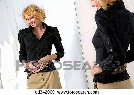 belt, Clothing store, changing-room, accessory View Large Photo Image Stock Photo - belt, Clothing store, changing-room, accessory. Fotosearch