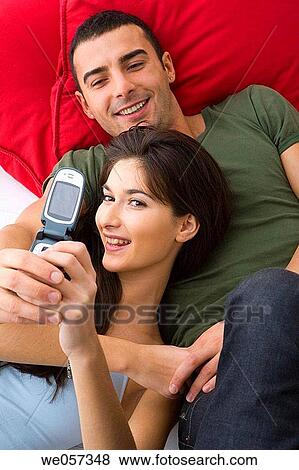 Best friend, cell phone, camera, amusement View Large Photo Image Stock Photo - Best friend, cell phone, camera, amusement. Fotosearch