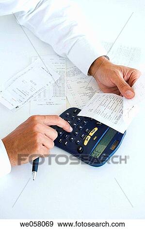 bill, calculate, calculating, calculation, calculator View Large Photo Image Stock Photo - bill, calculate, calculating, calculation, calculator. Fotosearch
