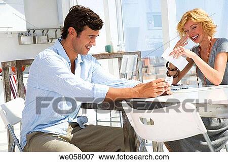 Stock Photo - bill, contemporary, at-home. Fotosearch