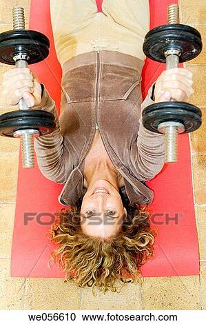 blue eyes, contemporary, dumbbell View Large Photo Image Stock Image - blue eyes, contemporary, dumbbell. Fotosearch