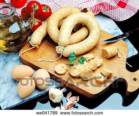 ? Botifarra d? ou? typical Catalan sausage with egg View Large Photo Image Stock Photo - ? Botifarra d? ou? typical Catalan sausage with egg. Fotosearch
