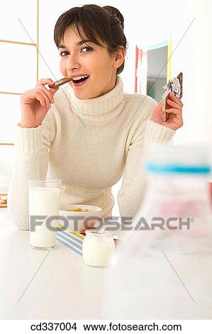 bowl, breakfast, calorie, Chocolate bar View Large Photo Image Picture - bowl, breakfast, calorie, Chocolate bar. Fotosearch
