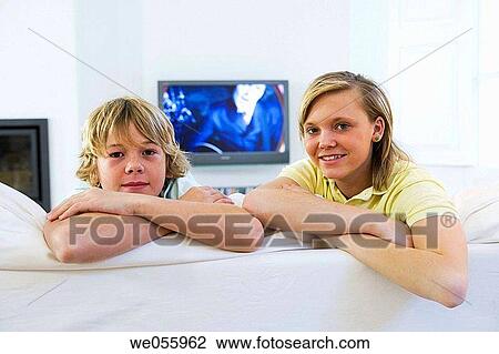 boy, child, brother, at-home View Large Photo Image Stock Image - boy, child, brother, at-home. Fotosearch