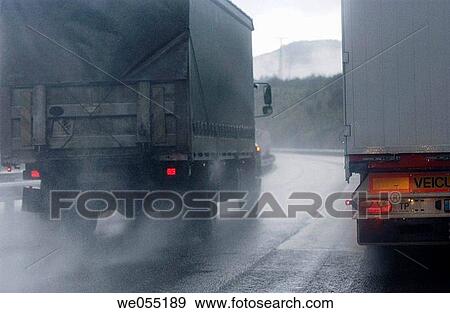 Brake light, day, dangerous, danger, activity View Large Photo Image Stock Photo - Brake light, day, dangerous, danger, activity. Fotosearch