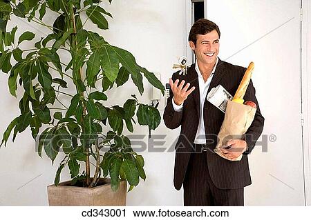 bread, carrying, carry, at-home View Large Photo Image Stock Image - bread, carrying, carry, at-home. Fotosearch