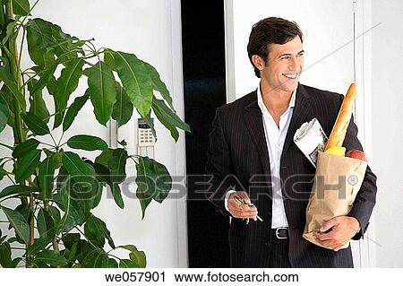 bread, carrying, carry, at-home View Large Photo Image Stock Image - bread, carrying, carry, at-home. Fotosearch