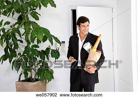 bread, carrying, carry, at-home View Large Photo Image Stock Image - bread, carrying, carry, at-home. Fotosearch