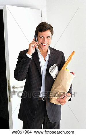 bread, carrying, carry, calling, at-home View Large Photo Image Picture - bread, carrying, carry, calling, at-home. Fotosearch