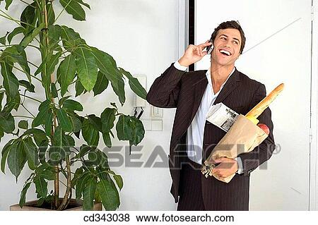 bread, carrying, carry, calling, at-home View Large Photo Image Stock Photo - bread, carrying, carry, calling, at-home. Fotosearch