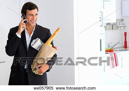 bread, carrying, carry, calling, at-home View Large Photo Image Stock Photography - bread, carrying, carry, calling, at-home. Fotosearch