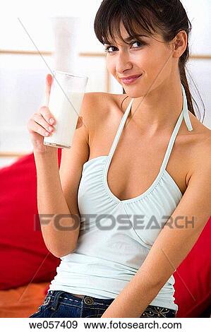 brunette, contemporary, dark hair View Large Photo Image Stock Photo - brunette, contemporary, dark hair. Fotosearch
