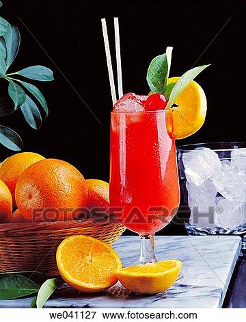 Buffalo Bill non alcoholic cocktail View Large Photo Image Stock Photo - Buffalo Bill non alcoholic cocktail. Fotosearch