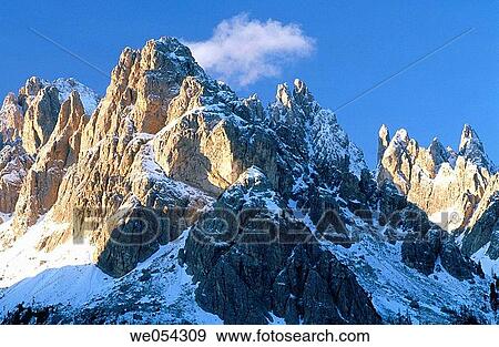 Cadini di Misurina. Dolomites, Italy View Large Photo Image Stock Photo - Cadini di Misurina. Dolomites, Italy. Fotosearch