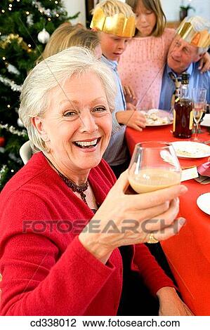 celebrate, Christmas, celebration, at-home View Large Photo Image Stock Image - celebrate, Christmas, celebration, at-home. Fotosearch