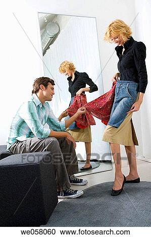 changing-room, choice, choosing, Clothing store View Large Photo Image Stock Image - changing-room, choice, choosing, Clothing store. Fotosearch