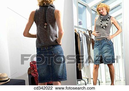 changing-room, Clothing store, conceit View Large Photo Image Stock Image - changing-room, Clothing store, conceit. Fotosearch