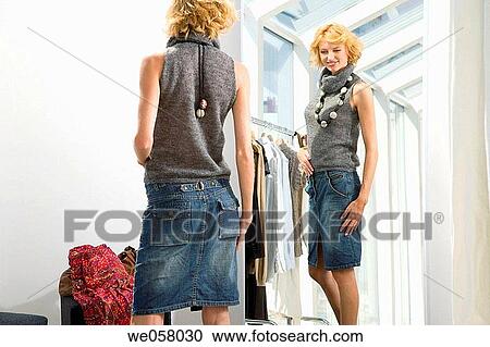 changing-room, Clothing store, conceit View Large Photo Image Stock Image - changing-room, Clothing store, conceit. Fotosearch