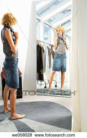 changing-room, Clothing store, conceit View Large Photo Image Stock Photo - changing-room, Clothing store, conceit. Fotosearch