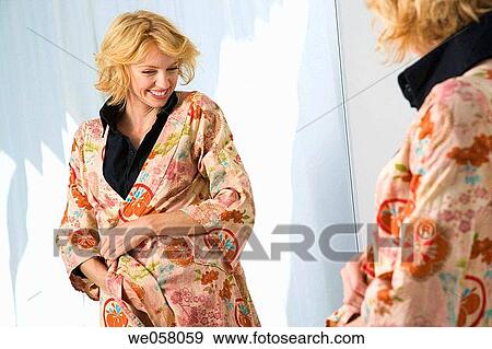 Stock Photo - changing-room, Clothing store, contemporary. Fotosearch
