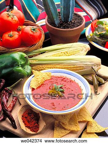 Chilli sauce, tex-mex cuisine View Large Photo Image Picture - Chilli sauce, tex-mex cuisine. Fotosearch