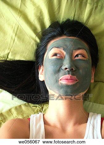 chinese girl with face mask View Large Photo Image Stock Photo - chinese girl with face mask. Fotosearch