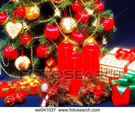 Christmas tree and gifts View Large Photo Image Stock Photo - Christmas tree and gifts. Fotosearch