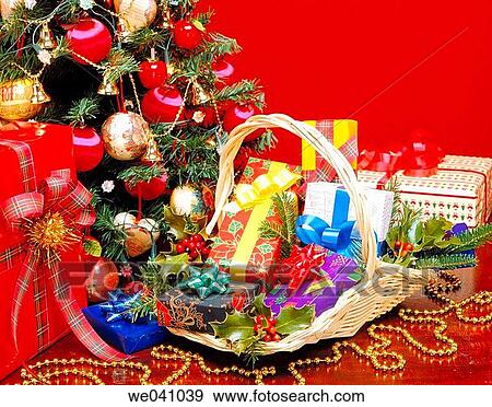 Christmas tree and gifts View Large Photo Image Stock Photo - Christmas tree and gifts. Fotosearch
