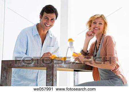 contemporary, couple, at-home View Large Photo Image Stock Image - contemporary, couple, at-home. Fotosearch