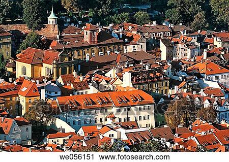 Stock Image - Czech Republic. Prague. Lesser Town (Mala Strana). Fotosearch