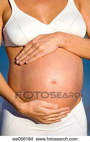 Detail of Pregnant Woman View Large Photo Image Picture - Detail of Pregnant Woman. Fotosearch