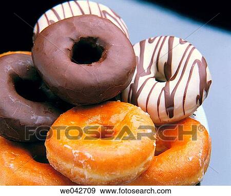 Stock Photo - Doughnuts. Fotosearch
