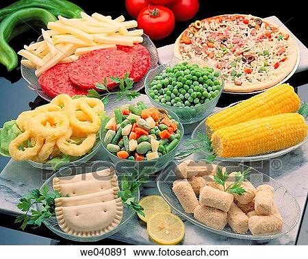 Frozen food View Large Photo Image Stock Image - Frozen food. Fotosearch