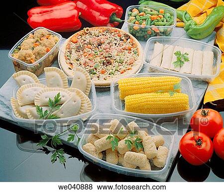 Frozen food View Large Photo Image Stock Photo - Frozen food. Fotosearch