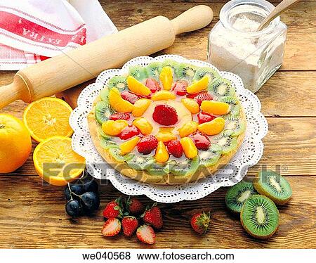 Fruit pie View Large Photo Image Stock Photo - Fruit pie. Fotosearch