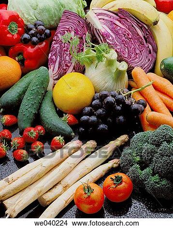 Fruits and vegetables View Large Photo Image Picture - Fruits and vegetables. Fotosearch