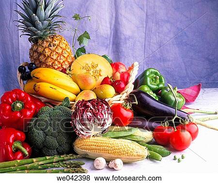 Fruits and vegetables View Large Photo Image Stock Photo - Fruits and vegetables. Fotosearch