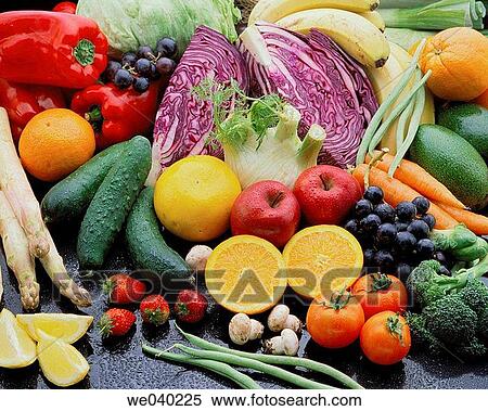 Fruits and vegetables View Large Photo Image Stock Photography - Fruits and vegetables. Fotosearch
