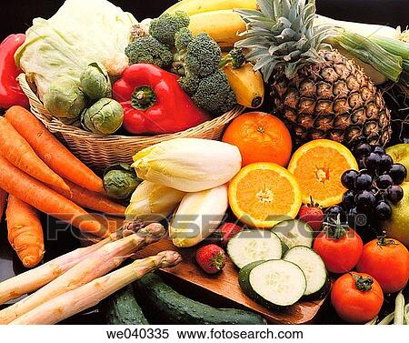 Fruits and vegetables View Large Photo Image Stock Photography - Fruits and vegetables. Fotosearch