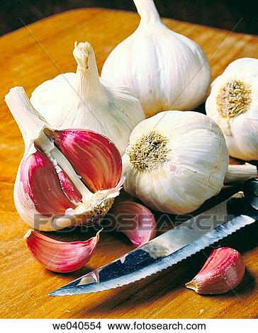 Garlic View Large Photo Image Picture - Garlic. Fotosearch