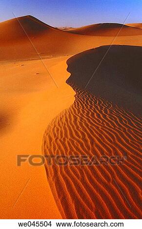 Grand Erg Oriental, Sahara. Algeria View Large Photo Image Picture - Grand Erg Oriental, Sahara. Algeria. Fotosearch
