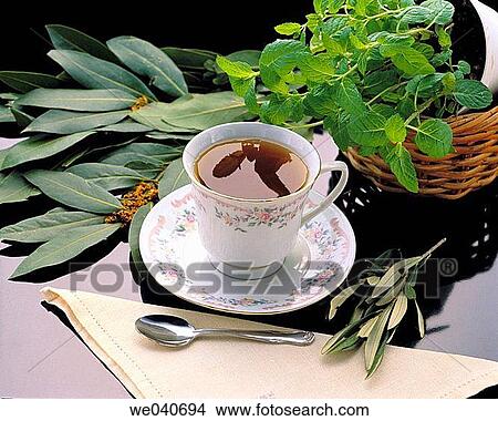 Picture - Herbal tea, infusion. Fotosearch