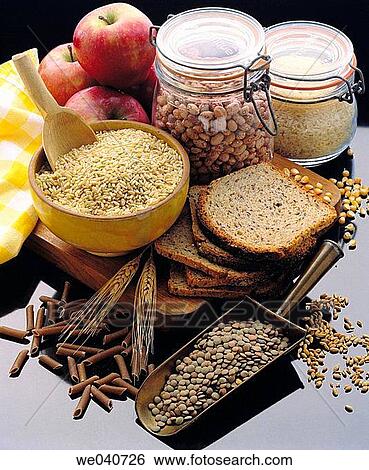 Stock Photograph - High fiber food. Fotosearch