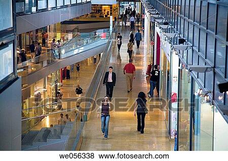 Illa Diagonal shopping mall, Barcelona. Catalonia, Spain View Large Photo Image Stock Photo - Illa Diagonal shopping mall, Barcelona. Catalonia, Spain. Fotosearch
